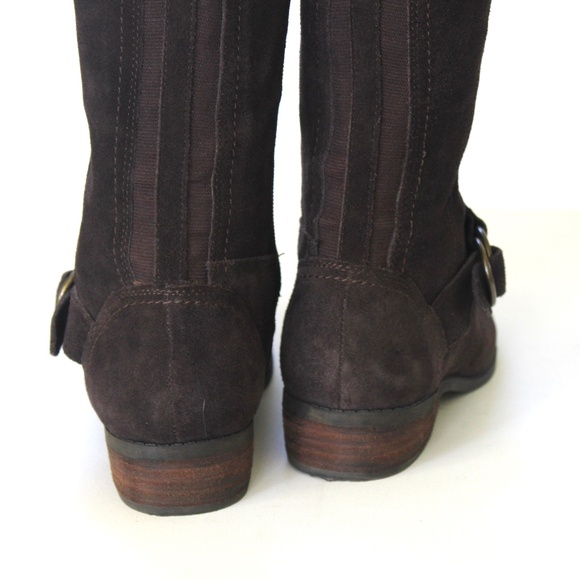 Crown Vintage Brown Suede Boots Like New - Picture 8 of 9